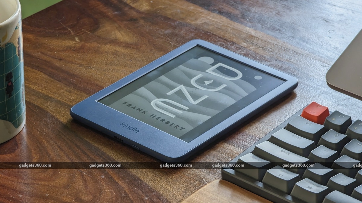 Amazon Kindle 2022 side design ndtv AmazonKindle2022  Amazon