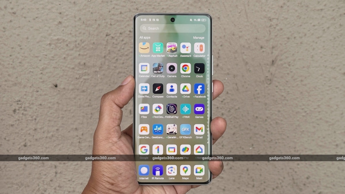 realme gt 6t front software apps gagdets 360 RealmeGT6T  Realme