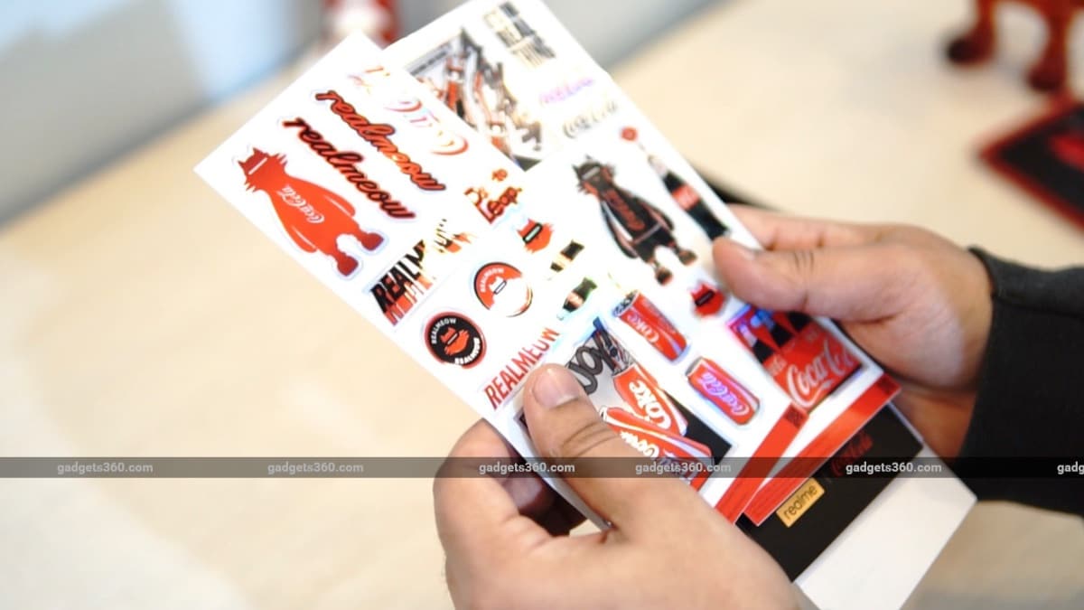 Realme 10 Pro 5G Coke Stickers Realme 10 Pro Coca-Cola Edition Stickers