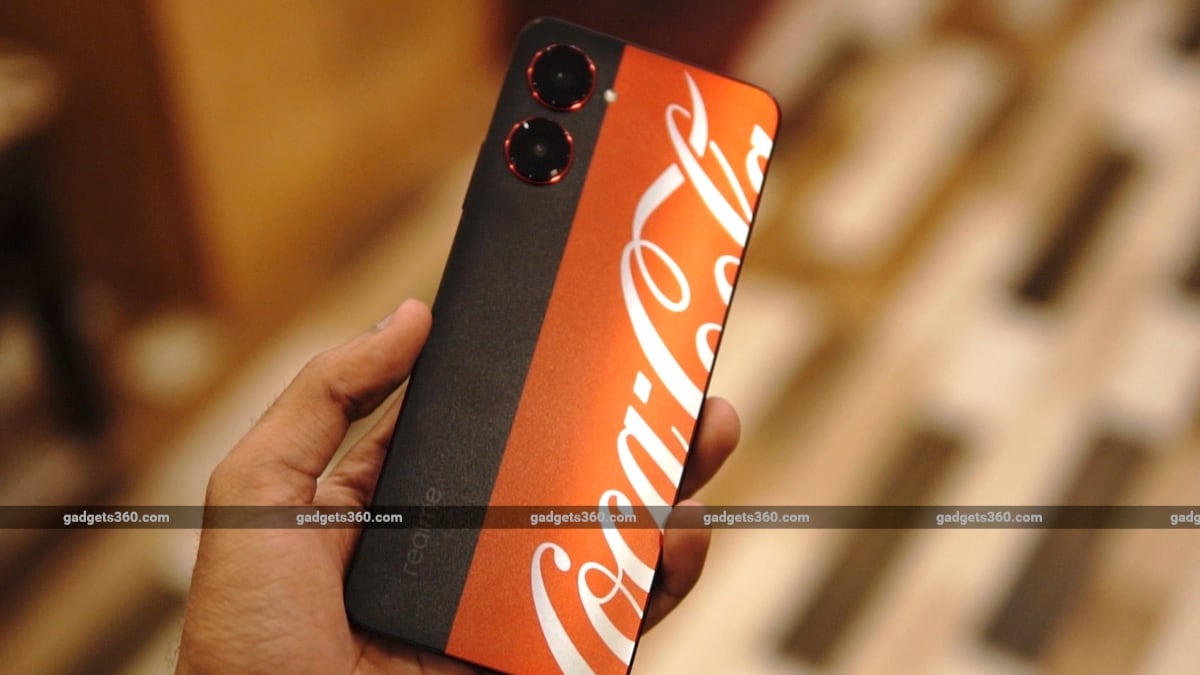 Realme 10 Pro 5G Coke Back Panel Realme 10 Pro 5G Coca-Cola Edition Back Panel